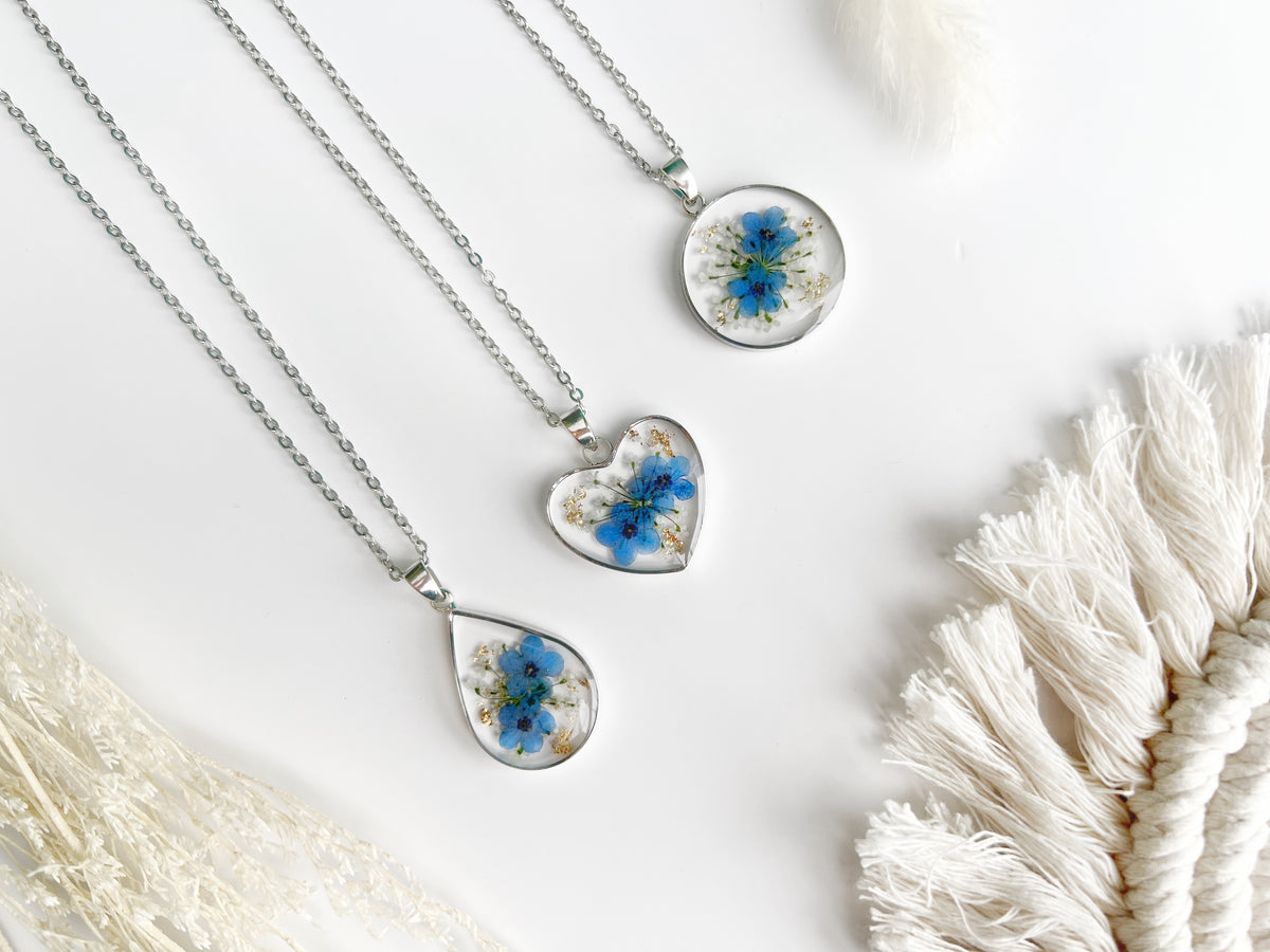 Silver Circle Necklace