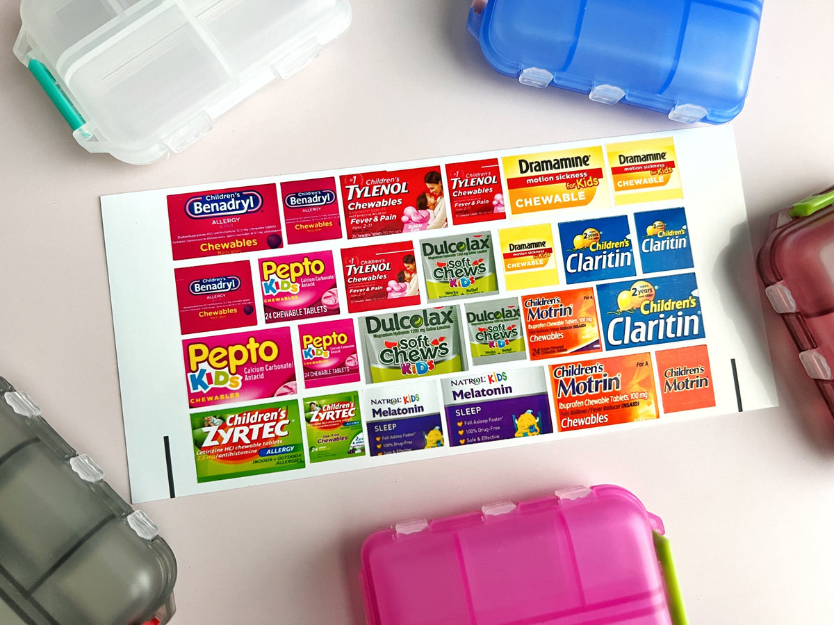 Children Medicine Labels