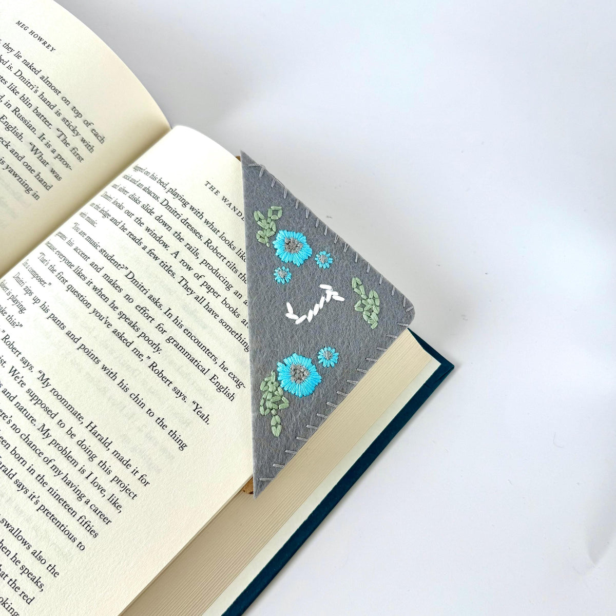 Letter Embroidered Bookmark